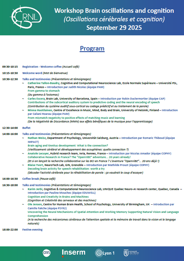 Workshop Oscil-lyon-2025 program